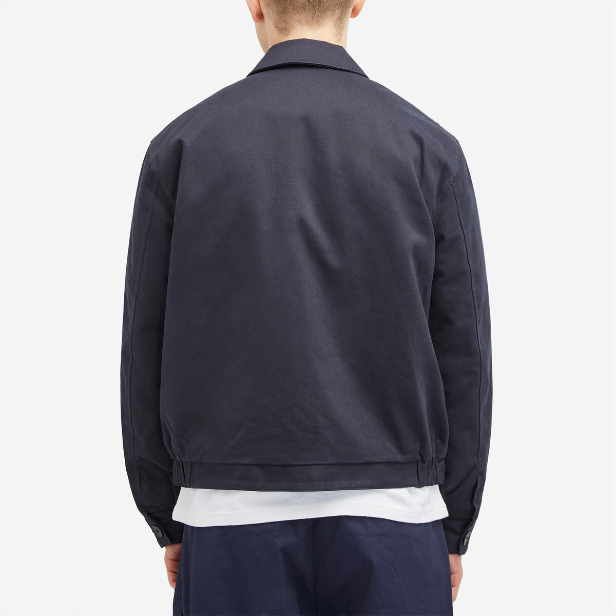 Wax London Men's Hayden Long Sleeve Tee - Jolt Navy