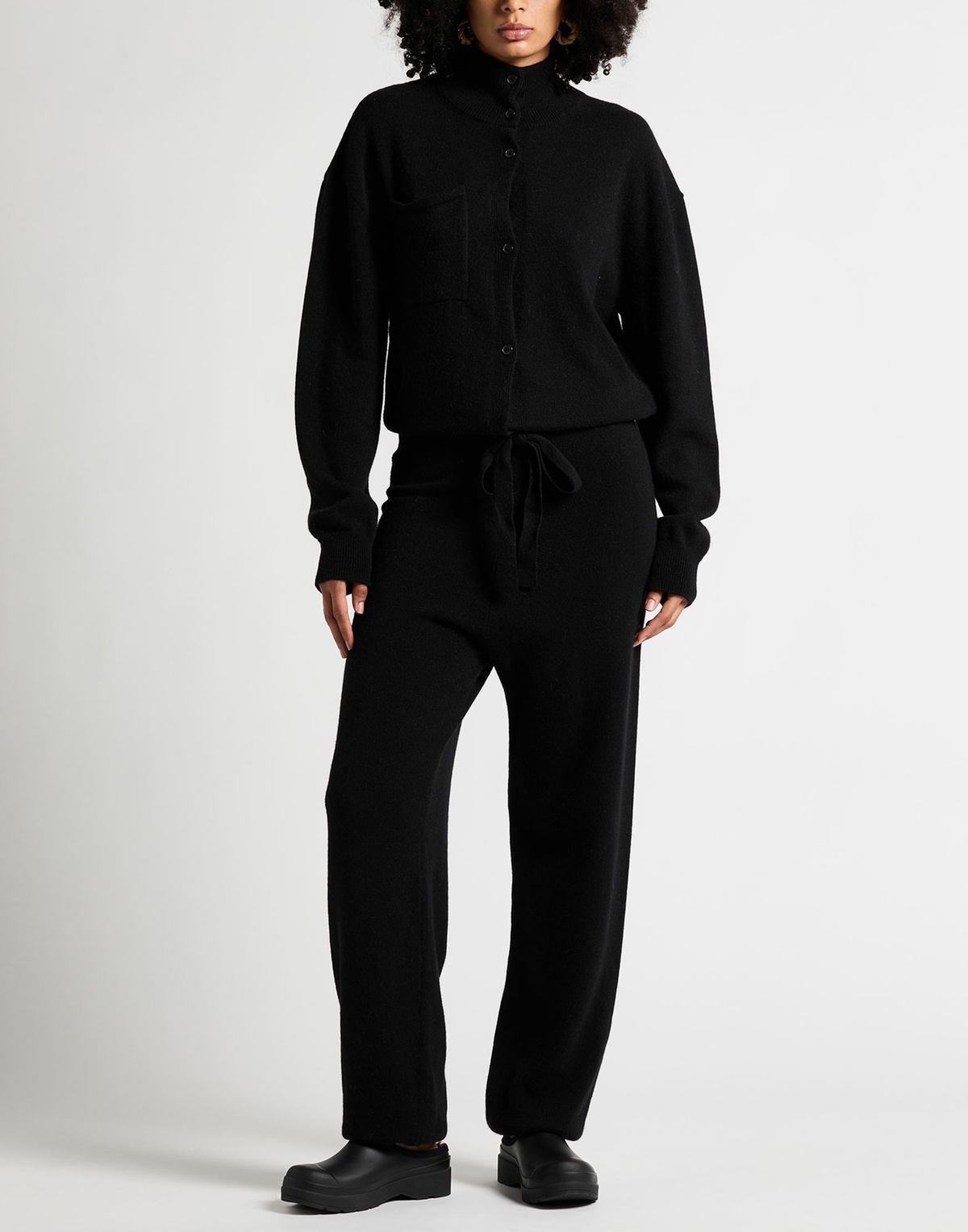 Laneus Womens Jumpsuit in Black