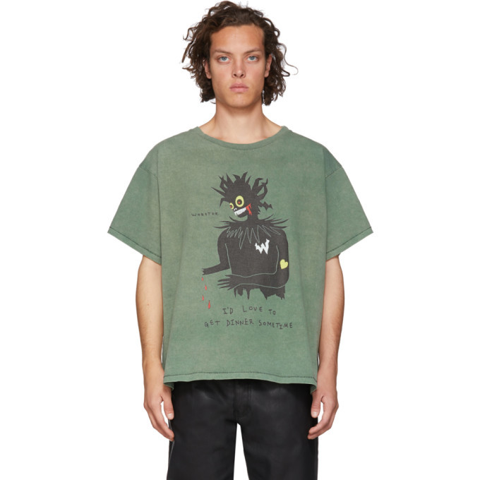 Worstok Green Dinner Time T-Shirt