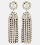 Rabanne Crystal-embellished drop earrings