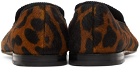 TOM FORD Calf Hair Pony Leopard Loafers