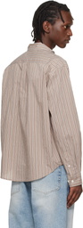 HOPE Brown Relaxed Shirt