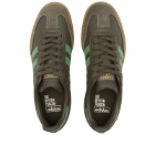 Adidas Samba OG Sneakers in Dark Brown/Preloved Green/Gum