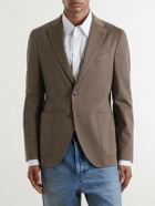 Slowear - Stretch-Cotton Gabardine Blazer - Brown