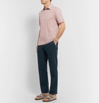 Ermenegildo Zegna - Slub Linen Polo Shirt - Pink