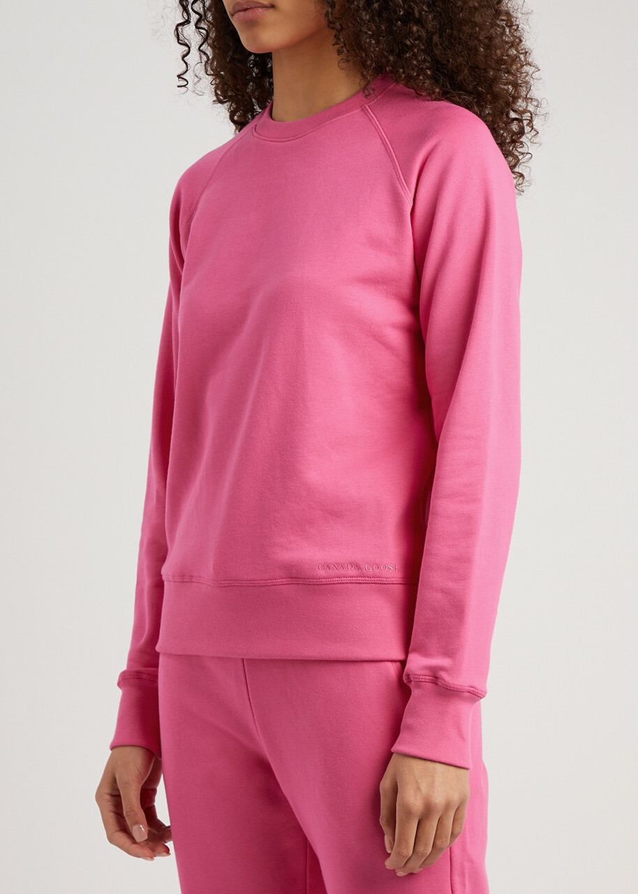 Canada Goose Muskoka Pink Cotton Sweatshirt, Sweatshirt, Pink, Cotton