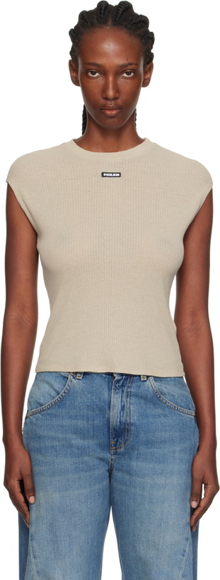 Photo: Ksubi Taupe Staple S/S T-shirt