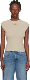 Ksubi Taupe Staple S/S T-shirt