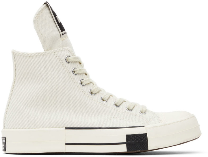 Photo: Rick Owens DRKSHDW Off-White Converse Edition Drkstar Hi Sneakers