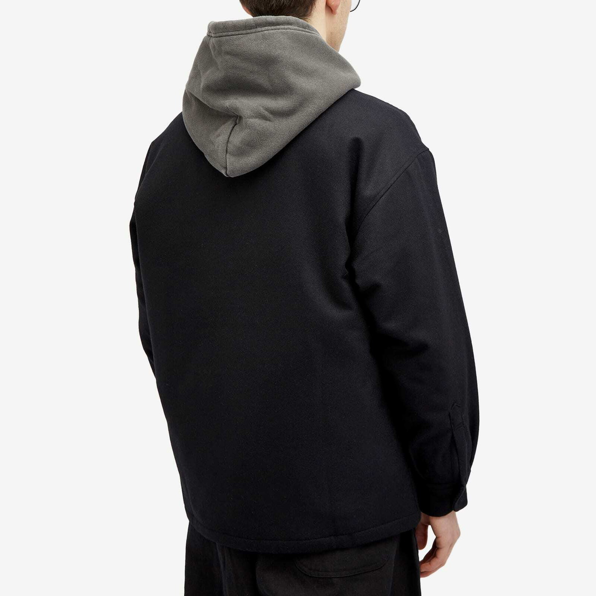 Neighborhood Men's CPO Shirt in Black Neighborhood