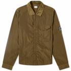 C.P. Company Men's Chrome-R Pocket Overshirt in Ivy Green