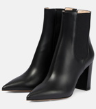 Gianvito Rossi Chelsea leather ankle boots