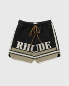Rhude Rhude Embroidered Logo Short Black - Mens - Sport & Team Shorts