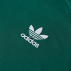 Adidas Men's 3 Stripe T-Shirt in Collegiate Green