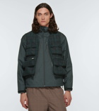 Undercover - Checked layered blouson jacket