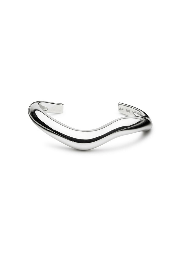 Photo: Agmes Astrid Medium Sterling Silver Cuff - One Size