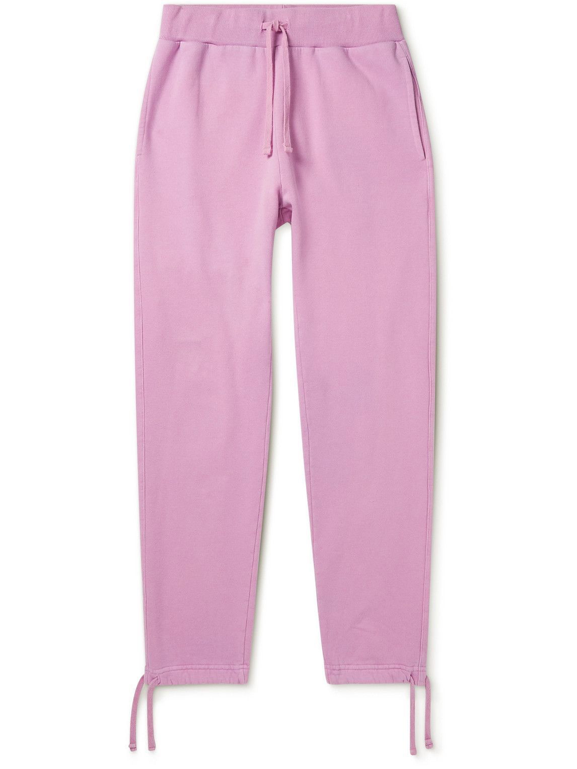 1017 ALYX 9SM - Tapered Cotton-Blend Jersey Sweatpants - Pink 1017 ALYX 9SM