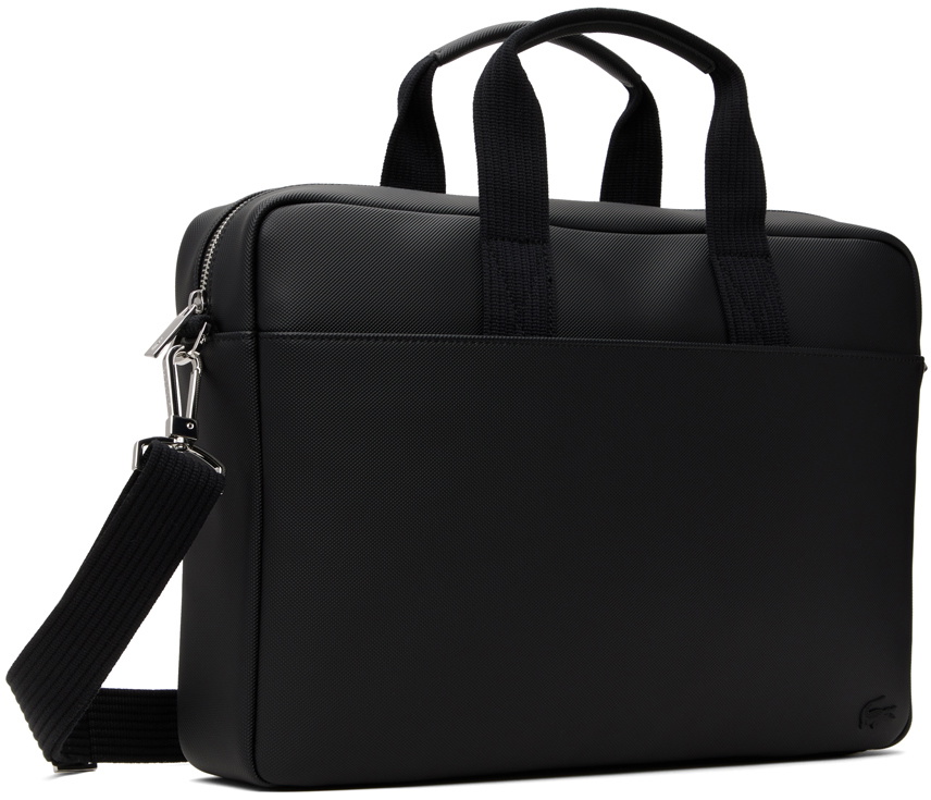 Lacoste Black Classic Computer Briefcase Lacoste
