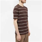 Oliver Spencer Men's Conduit T-Shirt in Chocolate Brown
