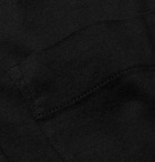 The Row - Si Cotton-Jersey Polo Shirt - Black