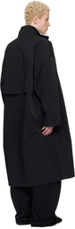 Fear of God ESSENTIALS Black Active Trace Full Length Trench Coat