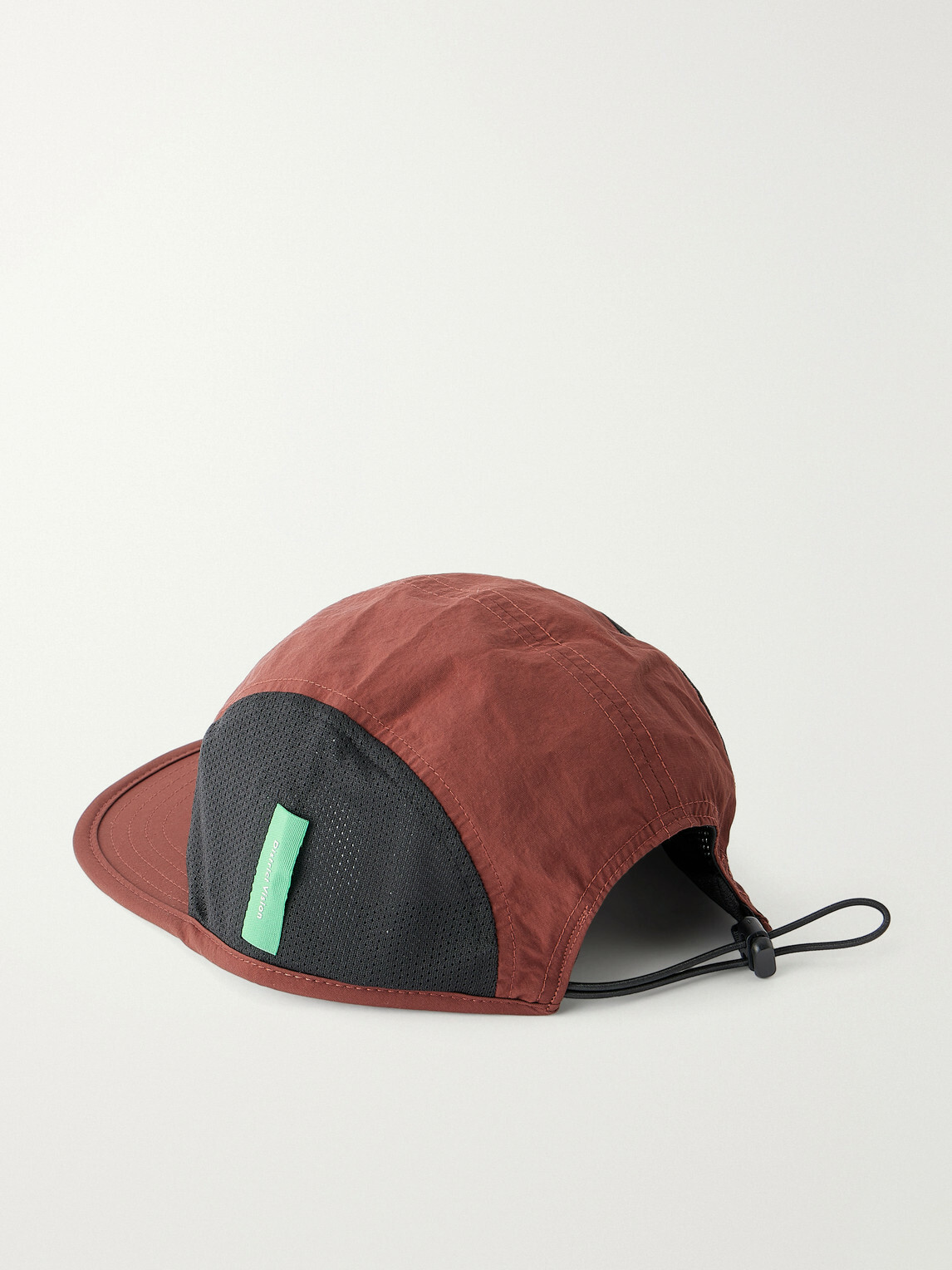 DISTRICT VISION - Logo-Appliquéd Panelled Shell and Mesh Cap