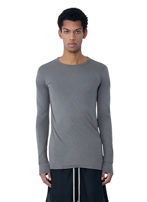 Photo: Rick Owens Crewneck Long Sleeve T-Shirt