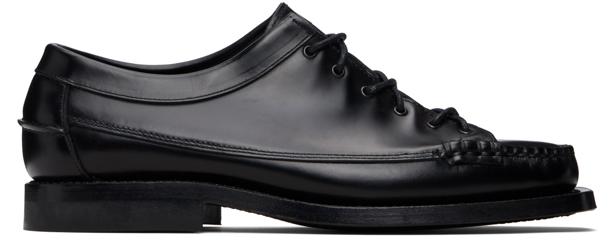 HEREU Black Priego Squared Derbys