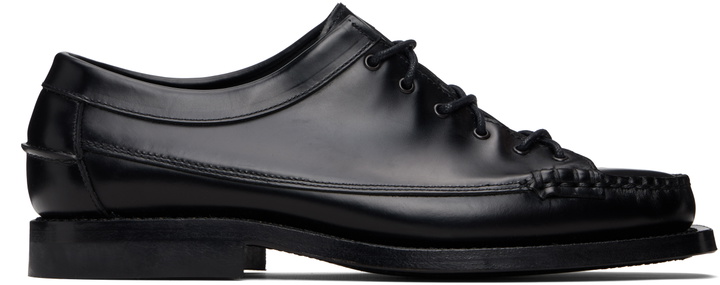 Photo: HEREU Black Priego Squared Derbys