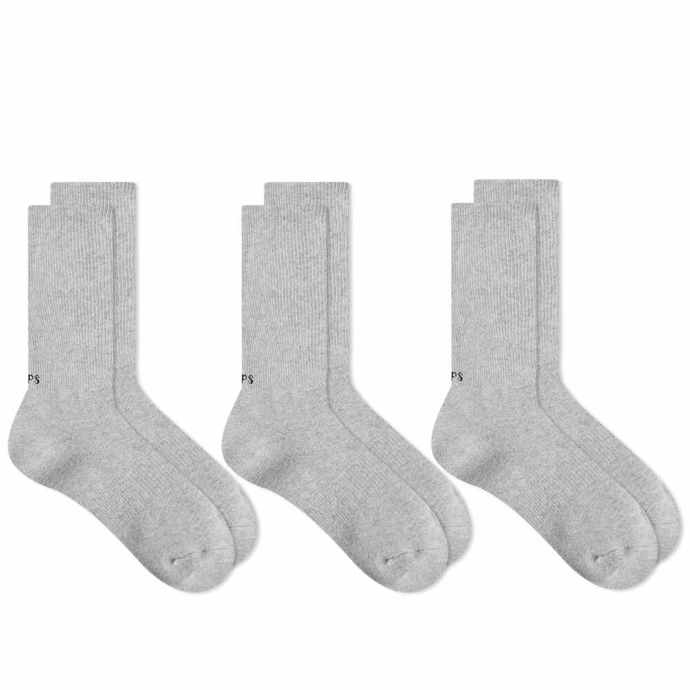 WTAPS Skivvies Sock - 3 Pack White WTAPS