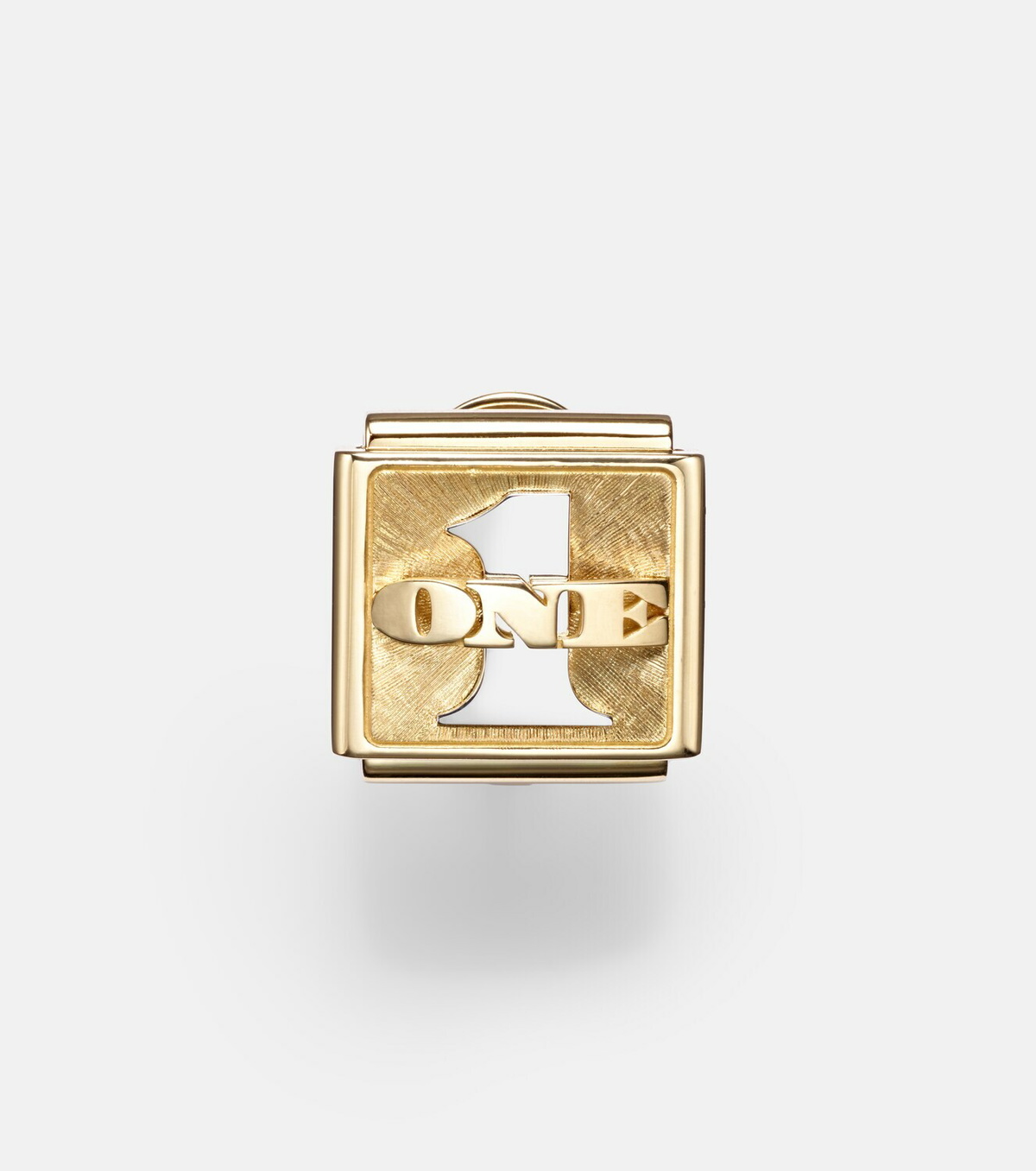 Marie Lichtenberg Buck 18kt gold single earring