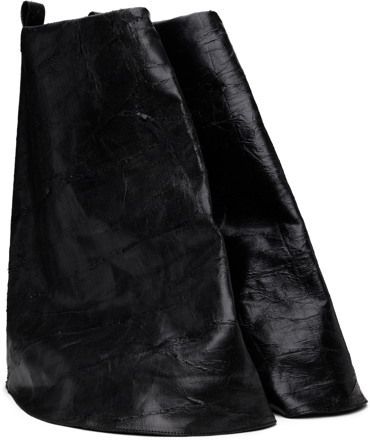 Rick Owens DRKSHDW Black Porterville Low Fetish Boots