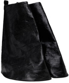 Rick Owens DRKSHDW Black Porterville Low Fetish Boots
