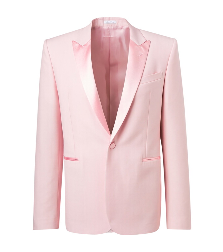 Photo: McQueen Silk-trimmed wool and mohair blazer