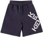 Kenzo Baby Gray Cotton Pants