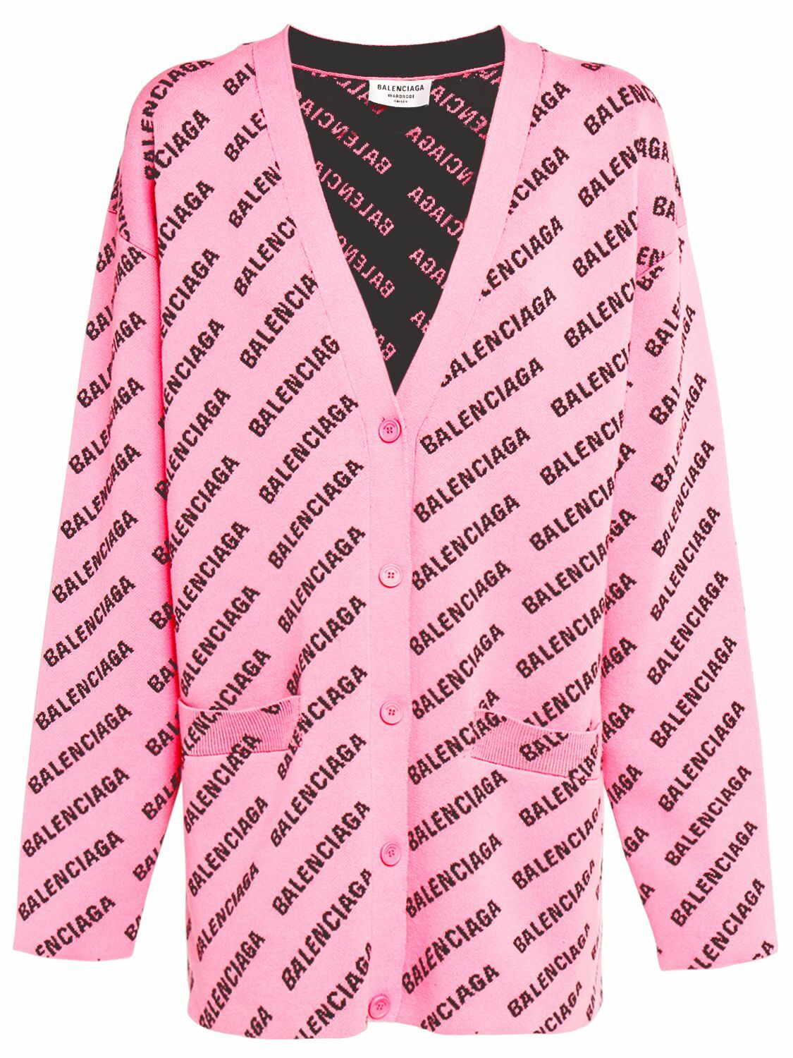 Balenciaga Balenciaga Ribbed Cardigan
