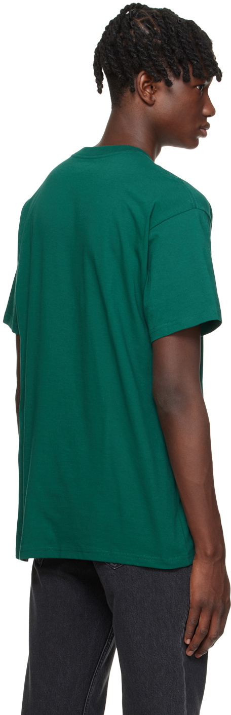 Carhartt Work In Progress Green Cat Sticker T-Shirt Carhartt WIP