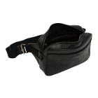 Versace Black Embossed Barocco Fanny Pack