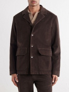 Slowear - Incotex Stretch-Cotton Corduroy Blouson Jacket - Brown