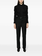 BETTTER Black Cotton Bodysuit