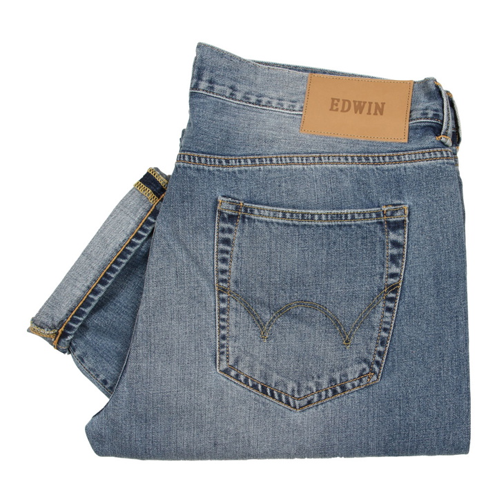 Photo: ED80 Slim Tapered Jeans - Dusky Light Wash