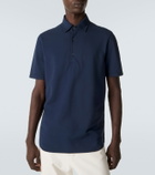Loro Piana Brenna cotton piqué polo shirt