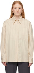 Elleme Beige Straight Shirt