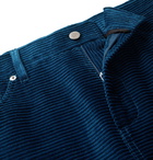 Séfr - Sin Cotton-Corduroy Trousers - Blue