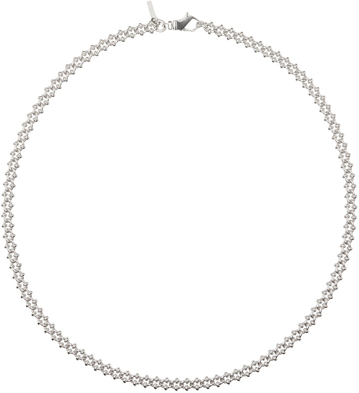 Photo: Emanuele Bicocchi Silver Essential Knotted Chain Necklace