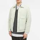 Craig Green Men's Quilted Work Jacket in Chalk