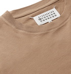 Maison Margiela - Garment-Dyed Cotton-Jersey T-Shirt - Camel