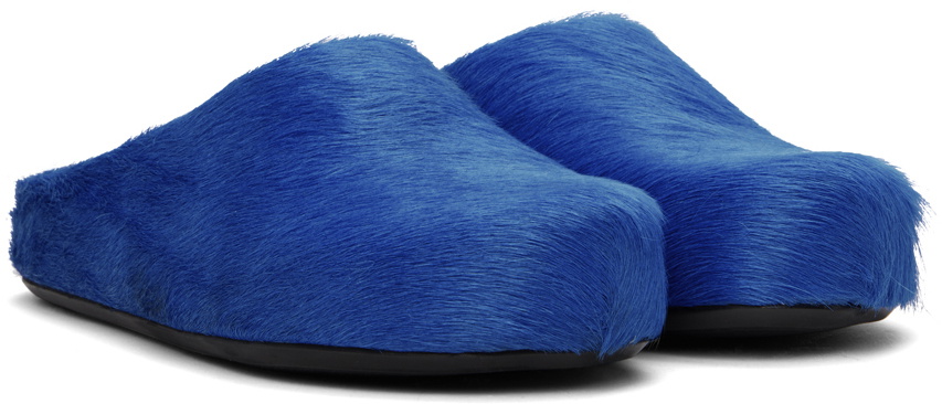 【関税込み】Marni ブルー Fussbett サボ Marni フスベット サボ スリッポン | ブルー | FARFETCH JP