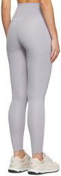 HÉROS Grey Recycled Polyester Sport Leggings