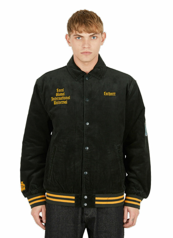 Photo: Letterman Jacket in Black